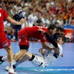 Kolonia. Final Four. Mecz Vardar Skopje - Telekom Veszprem / Jarosław Kubalski / Radio Kielce