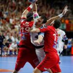 Kolonia. Final Four. Mecz Vardar Skopje - Telekom Veszprem / Jarosław Kubalski / Radio Kielce