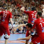 Kolonia. Final Four. Mecz Vardar Skopje - Telekom Veszprem / Jarosław Kubalski / Radio Kielce