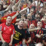 Kolonia. Final Four. Mecz Vardar Skopje - Telekom Veszprem / Jarosław Kubalski / Radio Kielce