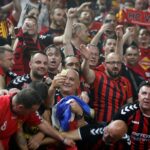 Kolonia. Final Four. Mecz Vardar Skopje - Telekom Veszprem / Jarosław Kubalski / Radio Kielce