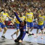 Kolonia. Final Four. Mecz Barcelona - PGE Vive / Jarosław Kubalski / Radio Kielce