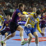 Kolonia. Final Four. Mecz Barcelona - PGE Vive / Jarosław Kubalski / Radio Kielce