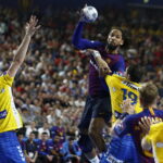 Kolonia. Final Four. Mecz Barcelona - PGE Vive / Jarosław Kubalski / Radio Kielce