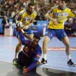Kolonia. Final Four. Mecz Barcelona - PGE Vive / Jarosław Kubalski / Radio Kielce
