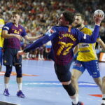 Kolonia. Final Four. Mecz Barcelona - PGE Vive / Jarosław Kubalski / Radio Kielce