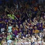 Kolonia. Final Four. Mecz Barcelona - PGE Vive / Jarosław Kubalski / Radio Kielce