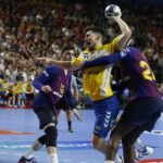 Kolonia. Final Four. Mecz Barcelona - PGE Vive / Jarosław Kubalski / Radio Kielce