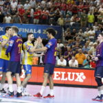 Kolonia. Final Four. Mecz Barcelona - PGE Vive / Jarosław Kubalski / Radio Kielce