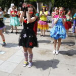 08.06.2019 Kielce. 10 lecia istnienia kieleckiego oddziału Fundacji Dr Clown. Parada wolontariuszy / Jarosław Kubalski / Radio Kielce