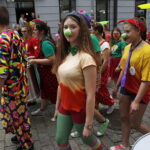 08.06.2019 Kielce. 10 lecia istnienia kieleckiego oddziału Fundacji Dr Clown. Parada wolontariuszy / Jarosław Kubalski / Radio Kielce