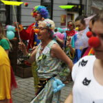 08.06.2019 Kielce. 10 lecia istnienia kieleckiego oddziału Fundacji Dr Clown. Parada wolontariuszy / Jarosław Kubalski / Radio Kielce