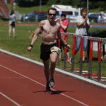 09.06.2019 Kielce. VI Bieg Górski. Trzecie miejsce Oleg Bibash / Jarosław Kubalski / Radio Kielce