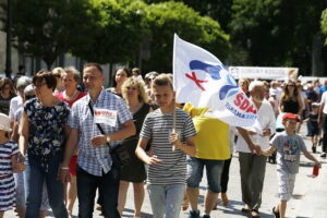 09.06.2019 Kielce. Marsz Dla Życia i Rodziny / Jarosław Kubalski / Radio Kielce