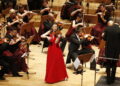 14.06.2019 Kielce. Filharmonia Świętokrzyska - zakończenie sezonu koncertowego oraz otwarcie wystawy malarstwa Moniki Ślósarczyk. Maria Sławek - skrzypce / Jarosław Kubalski / Radio Kielce