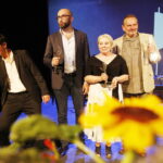 16.06.2019 Kielce. Teatr Żeromskiego. Dzikie Róże. Dawid Żłobiński, Michał Kotański, Teresa Bielińska i Jacek Mąka / Jarosław Kubalski / Radio Kielce