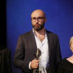 16.06.2019 Kielce. Teatr Żeromskiego. Dzikie Róże. Dawid Żłobiński, Michał Kotański i Teresa Bielińska / Jarosław Kubalski / Radio Kielce
