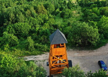 19.06.2019 Daleszyce. Wieża widokowa / Jarosław Kubalski / Radio Kielce