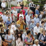 20.06.2019 Kielce. Boże Ciało. Procesja. Msza na Placu Jana Pawła II / Jarosław Kubalski / Radio Kielce