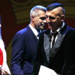 21.06.2019 Kielce. KCK. Nagrody za osiągnięcia dziedzinie kultur. Z rąk prezydenta Bogdana Wenty i radnej Joanny Winiarskiej otrzymuje Maksym Rzemiński / Jarosław Kubalski / Radio Kielce