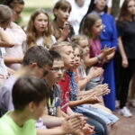 24.06.2019 Kaczyn. Ośrodek Caritas. Dzieci z Białorusi na koloniach / Jarosław Kubalski / Radio Kielce