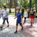 24.06.2019 Kaczyn. Ośrodek Caritas. Dzieci z Białorusi na koloniach / Jarosław Kubalski / Radio Kielce