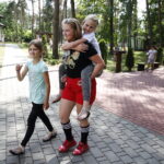 24.06.2019 Kaczyn. Ośrodek Caritas. Dzieci z Białorusi na koloniach / Jarosław Kubalski / Radio Kielce