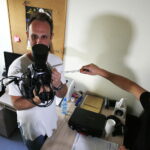 24.06.2019 Kielce. Szpital Zespolony. Ekipa TVP3 kreci klip na potrzeby kampanii "SOR-y ratują życie" / Jarosław Kubalski / Radio Kielce