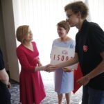 27.06.2019 Kielce. Wiceminister sportu i turystyki Anna Krupka spotkała się w starostwie powiatowym z przedstawicielami klubów sportowych / Jarosław Kubalski / Radio Kielce