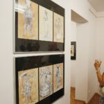 28.06.2019 Busko - Zdrój. Galeria "Zielona" i Fundacja im. Edwarda Kusztala - wystawa projektów kostiumów Małgorzaty Słoniowskiej do oper / Jarosław Kubalski / Radio Kielce