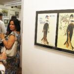 28.06.2019 Busko - Zdrój. Galeria "Zielona" i Fundacja im. Edwarda Kusztala - wystawa projektów kostiumów Małgorzaty Słoniowskiej do oper / Jarosław Kubalski / Radio Kielce