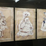 28.06.2019 Busko - Zdrój. Galeria "Zielona" i Fundacja im. Edwarda Kusztala - wystawa projektów kostiumów Małgorzaty Słoniowskiej do oper / Jarosław Kubalski / Radio Kielce