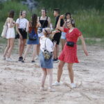 30.06.2019 Kielce. Kadzielnia. Silent Disco na zakończenie Kadzielnia Sport Festiwal / Jarosław Kubalski / Radio Kielce