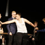 13.06.2019 Kielce. Teatr Lalki i Aktora "Kubuś". Spektakl „Tango” Sławomira Mrożka w wykonaniu uczniów V Liceum Ogólnokształcącego im. Piotra Ściegiennego / Jarosław Kubalski / Radio Kielce