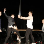 13.06.2019 Kielce. Teatr Lalki i Aktora "Kubuś". Spektakl „Tango” Sławomira Mrożka w wykonaniu uczniów V Liceum Ogólnokształcącego im. Piotra Ściegiennego / Jarosław Kubalski / Radio Kielce