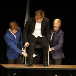 13.06.2019 Kielce. Teatr Lalki i Aktora "Kubuś". Spektakl „Tango” Sławomira Mrożka w wykonaniu uczniów V Liceum Ogólnokształcącego im. Piotra Ściegiennego / Jarosław Kubalski / Radio Kielce