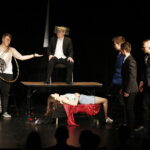 13.06.2019 Kielce. Teatr Lalki i Aktora "Kubuś". Spektakl „Tango” Sławomira Mrożka w wykonaniu uczniów V Liceum Ogólnokształcącego im. Piotra Ściegiennego / Jarosław Kubalski / Radio Kielce