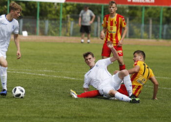 08.06.2019 Kielce. Centralna Liga Juniorów U-17. Mecz półfinałowy Korona Kielce - Lech Poznań / Jarosław Kubalski / Radio Kielce