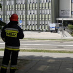 Kielce. Podejrzany pakunek w Świętokrzyskim Urzędzie Wojewódzkim / Monika Miller / Radio Kielce