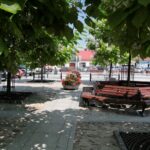 Bodzentyn. Plenerowy Raport Dnia. Rynek / Krzysztof Bujnowicz / Radio Kielce