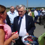 Otwarcie obwodnicy Ćmielowa / Emilia Sitarska / Radio Kielce