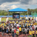 Strefa Kibica Final Four Ligi Mistrzów piłkarzy ręcznych na stadionie lekkoatletycznym przy ulicy Leszka Drogosza / Marzena Mąkosa / Radio Kielce
