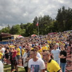 Strefa Kibica Final Four Ligi Mistrzów piłkarzy ręcznych na stadionie lekkoatletycznym przy ulicy Leszka Drogosza / Marzena Mąkosa / Radio Kielce
