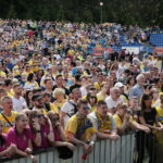 Strefa Kibica Final Four Ligi Mistrzów piłkarzy ręcznych na stadionie lekkoatletycznym przy ulicy Leszka Drogosza / Marzena Mąkosa / Radio Kielce