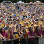 Strefa Kibica Final Four Ligi Mistrzów piłkarzy ręcznych na stadionie lekkoatletycznym przy ulicy Leszka Drogosza / Marzena Mąkosa / Radio Kielce