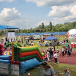 Strefa Kibica Final Four Ligi Mistrzów piłkarzy ręcznych na stadionie lekkoatletycznym przy ulicy Leszka Drogosza / Marzena Mąkosa / Radio Kielce