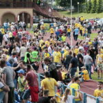 Strefa Kibica Final Four Ligi Mistrzów piłkarzy ręcznych na stadionie lekkoatletycznym przy ulicy Leszka Drogosza / Marzena Mąkosa / Radio Kielce