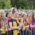 Strefa Kibica Final Four Ligi Mistrzów piłkarzy ręcznych na stadionie lekkoatletycznym przy ulicy Leszka Drogosza / Marzena Mąkosa / Radio Kielce