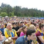 Strefa Kibica Final Four Ligi Mistrzów piłkarzy ręcznych na stadionie lekkoatletycznym przy ulicy Leszka Drogosza / Marzena Mąkosa / Radio Kielce