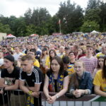 Strefa Kibica Final Four Ligi Mistrzów piłkarzy ręcznych na stadionie lekkoatletycznym przy ulicy Leszka Drogosza / Marzena Mąkosa / Radio Kielce
